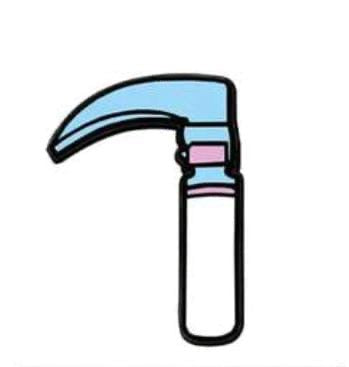 Laryngoscope pin