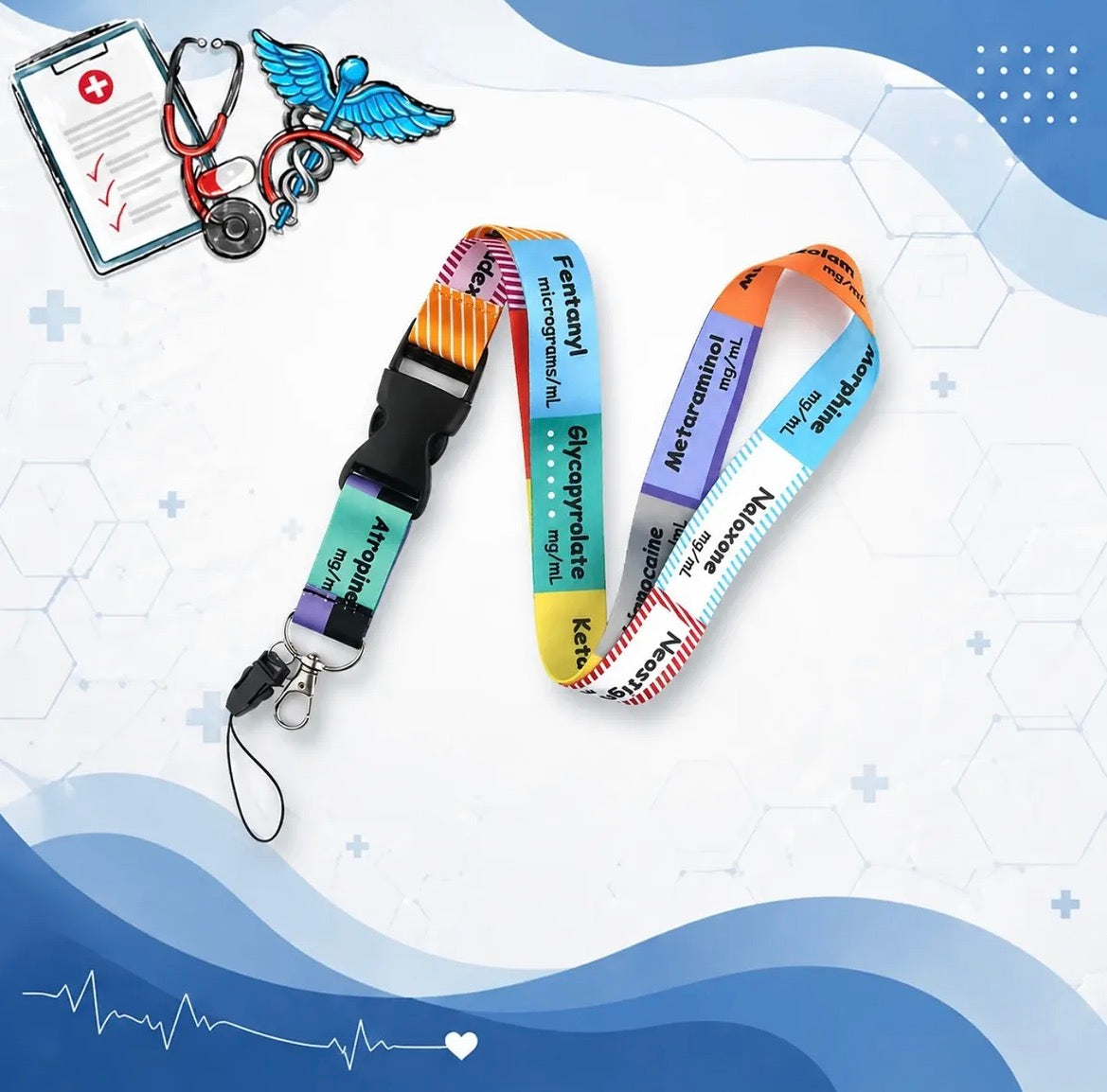 Medical lanyard