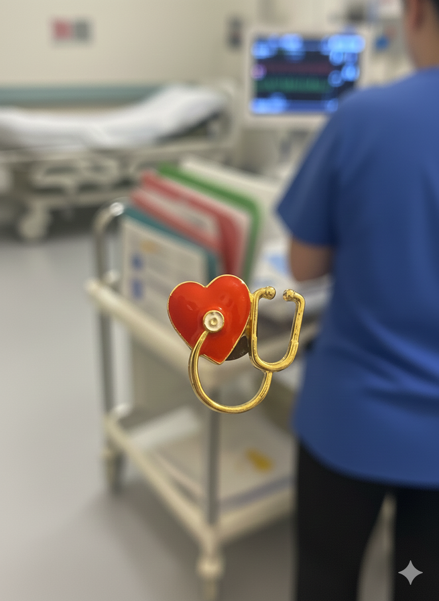 Stethoscope pin