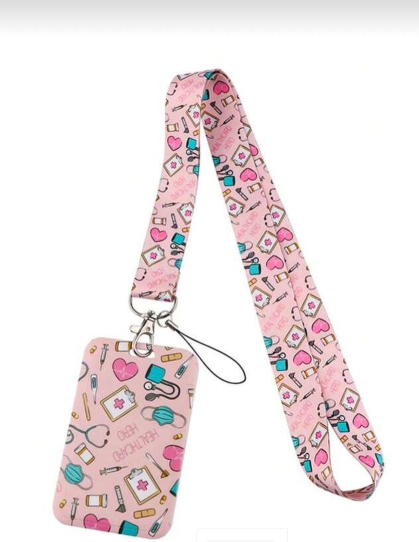 Lanyard card holder