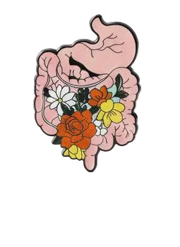 Gastro flowers pin