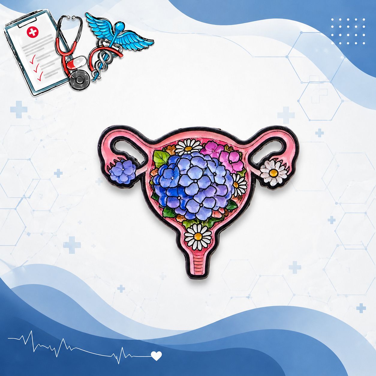 Uterus pin
