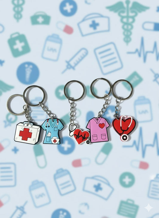 Silicon keychains