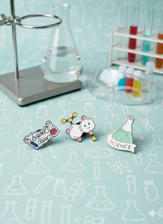 Chemistry lab pins