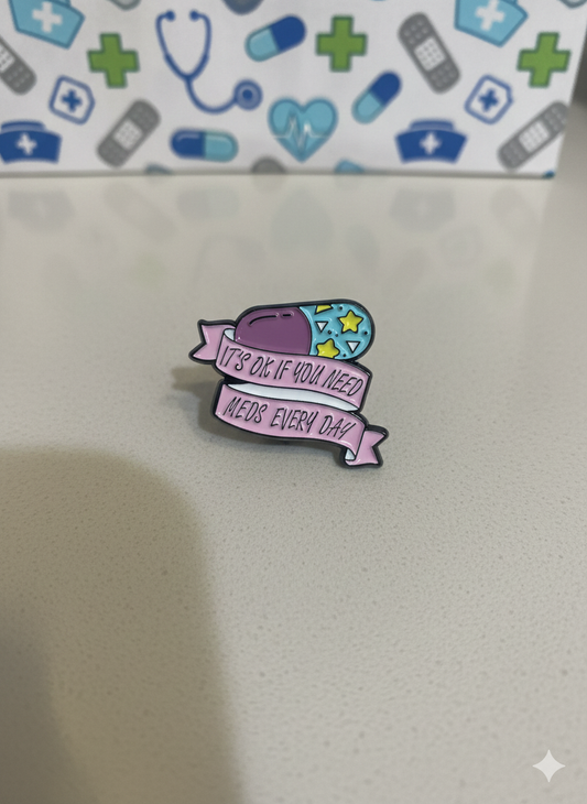Everyday med pin