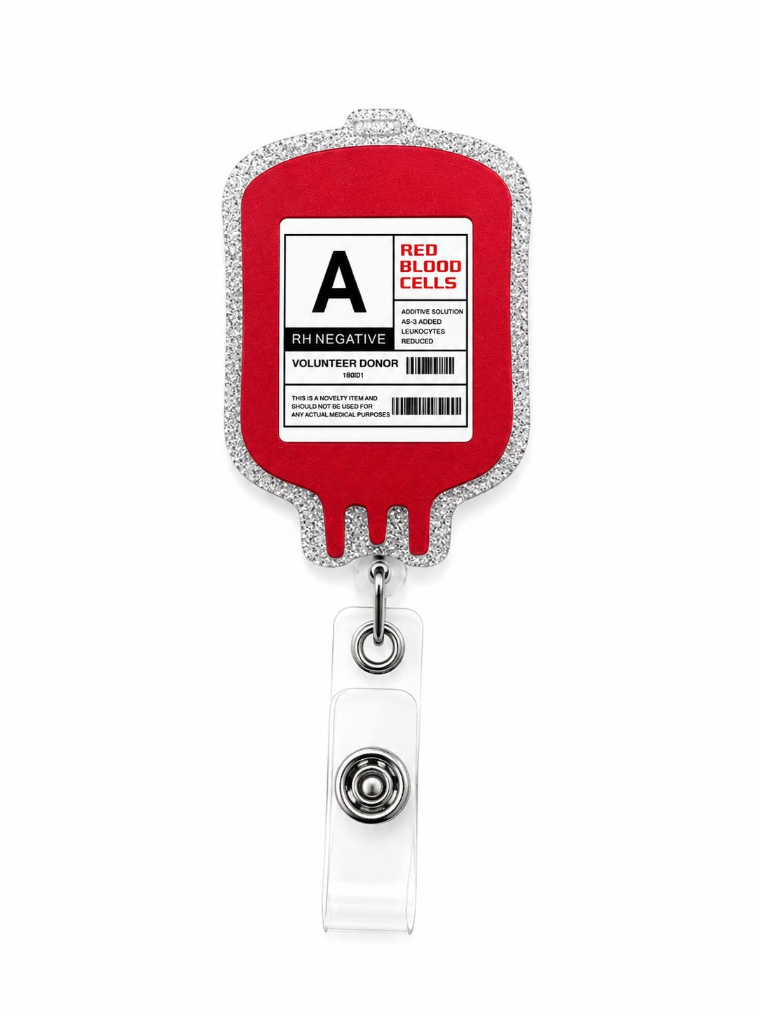 Blood type card holder