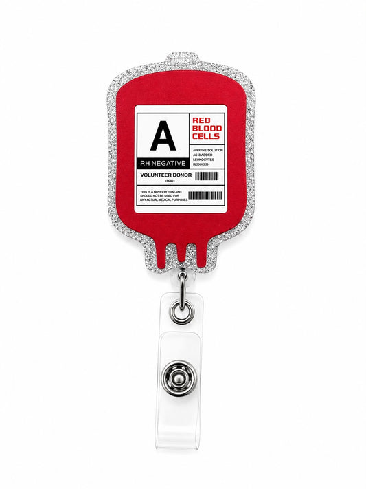 Blood type card holder