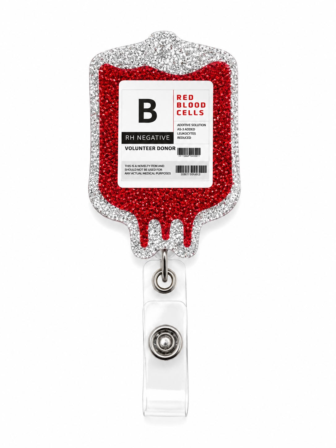 Blood type card holder