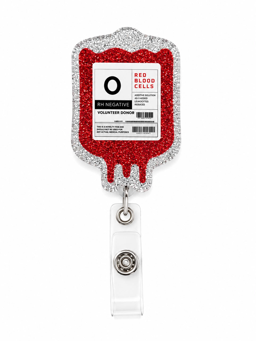 Blood type card holder