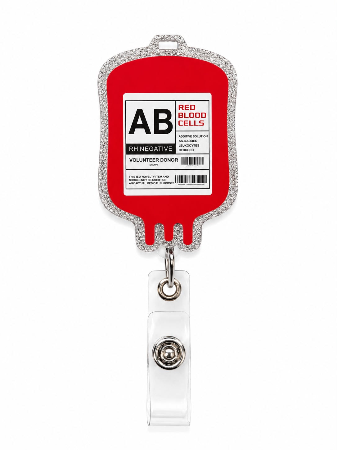Blood type card holder