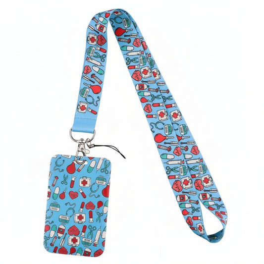 Lanyard card holder