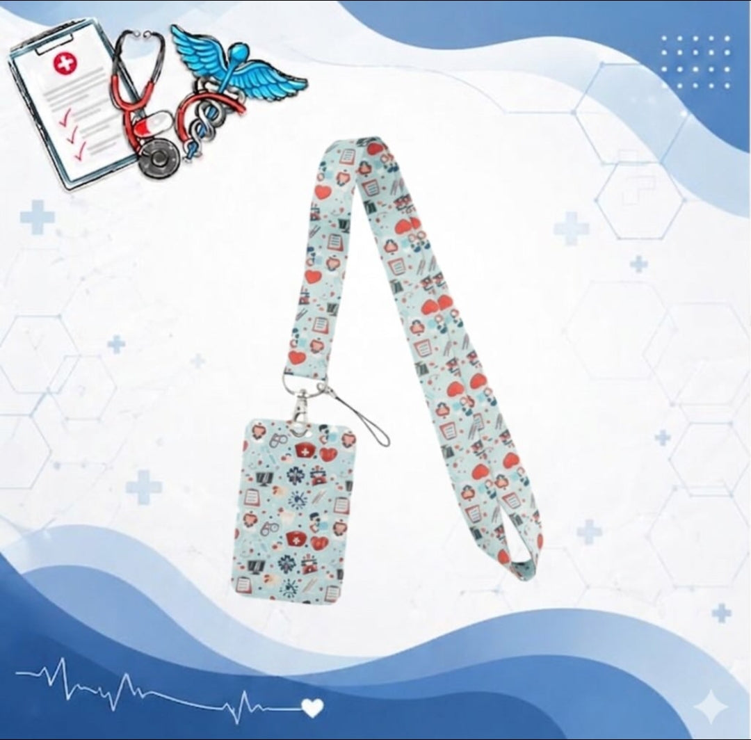 Lanyard card holders