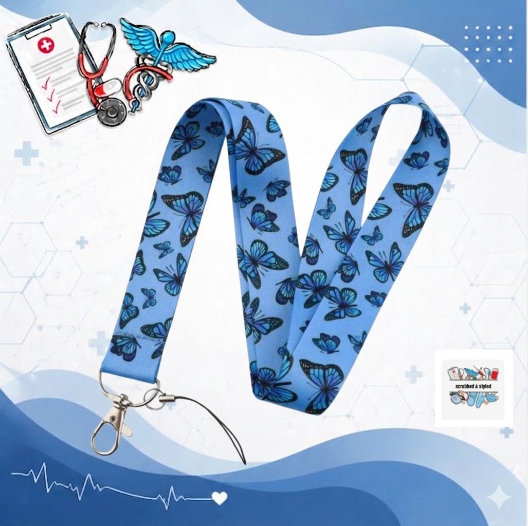 Butterfly lanyards