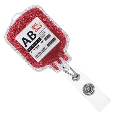Blood type AB card holder