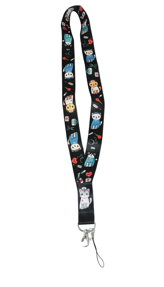 Lanyard card holder