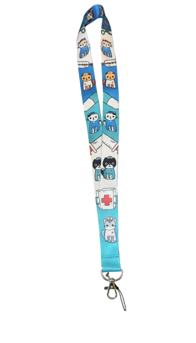 Lanyard card holder