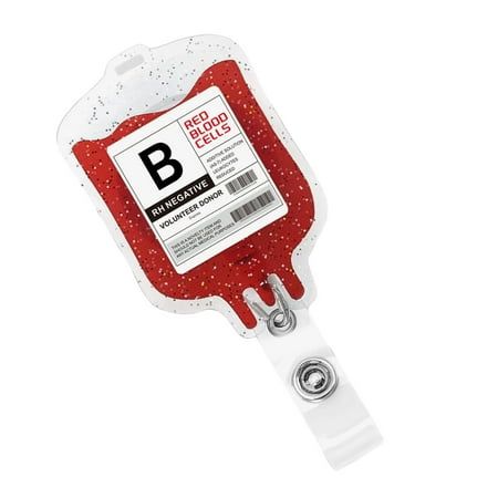 Blood type B card holder