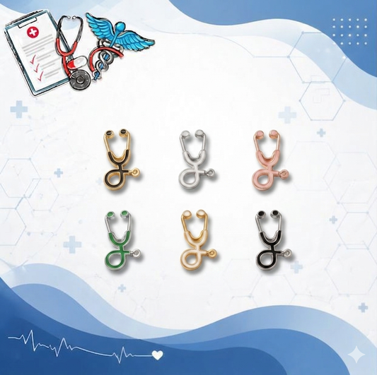 Stethoscope pins