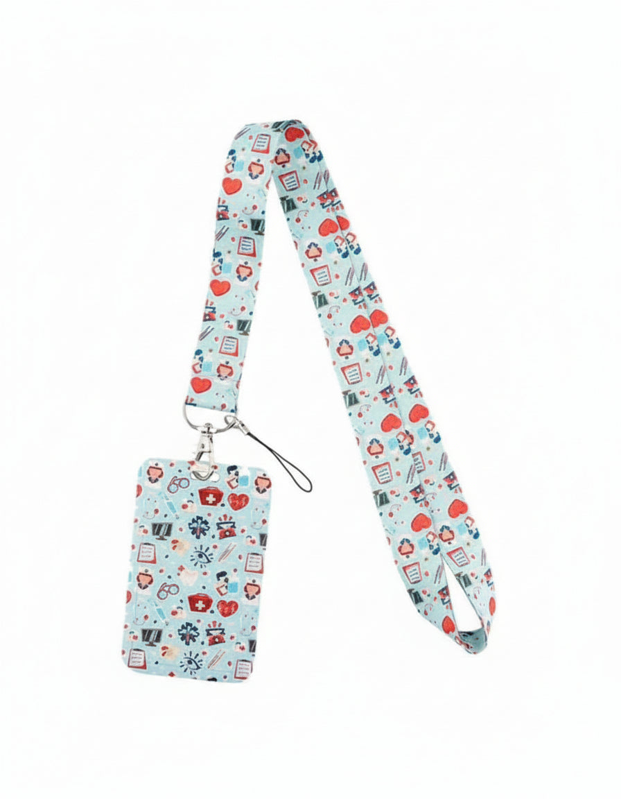 Lanyard card holders