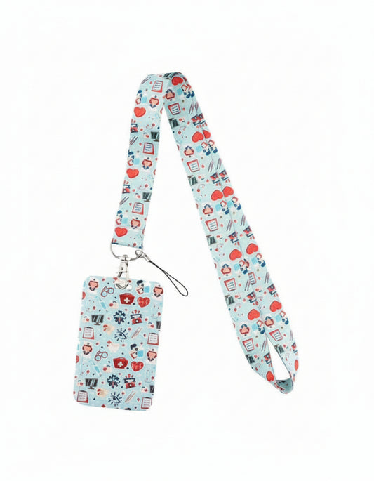 Lanyard card holders