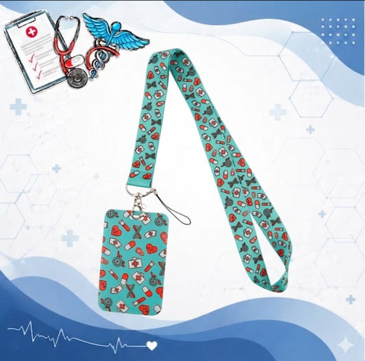 Lanyard card holders